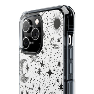 Retro Space Odyssey - Phone Case for iPhone (Clear Impact - Magnetic)