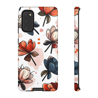 Vibrant Floral Harmony - Samsung Case