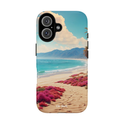 Footprints Trace Sand - iPhone Case