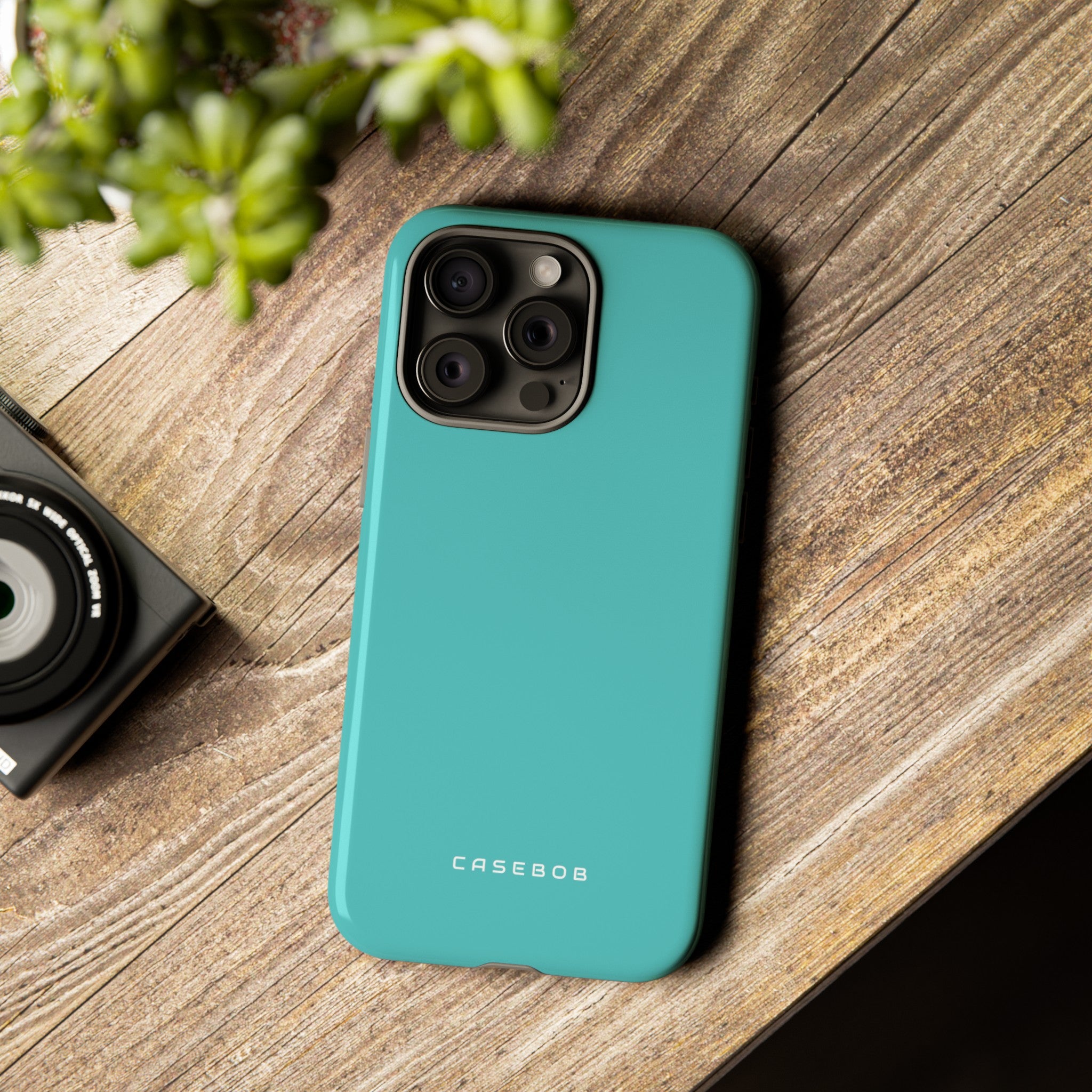 Bright Turquoise - Protective Phone Case