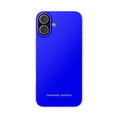 Blue iPhone 16 - Flexi Phone Case