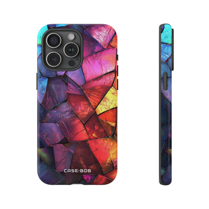 Cracked Prism iPhone 15 Pro Max Case - Tough