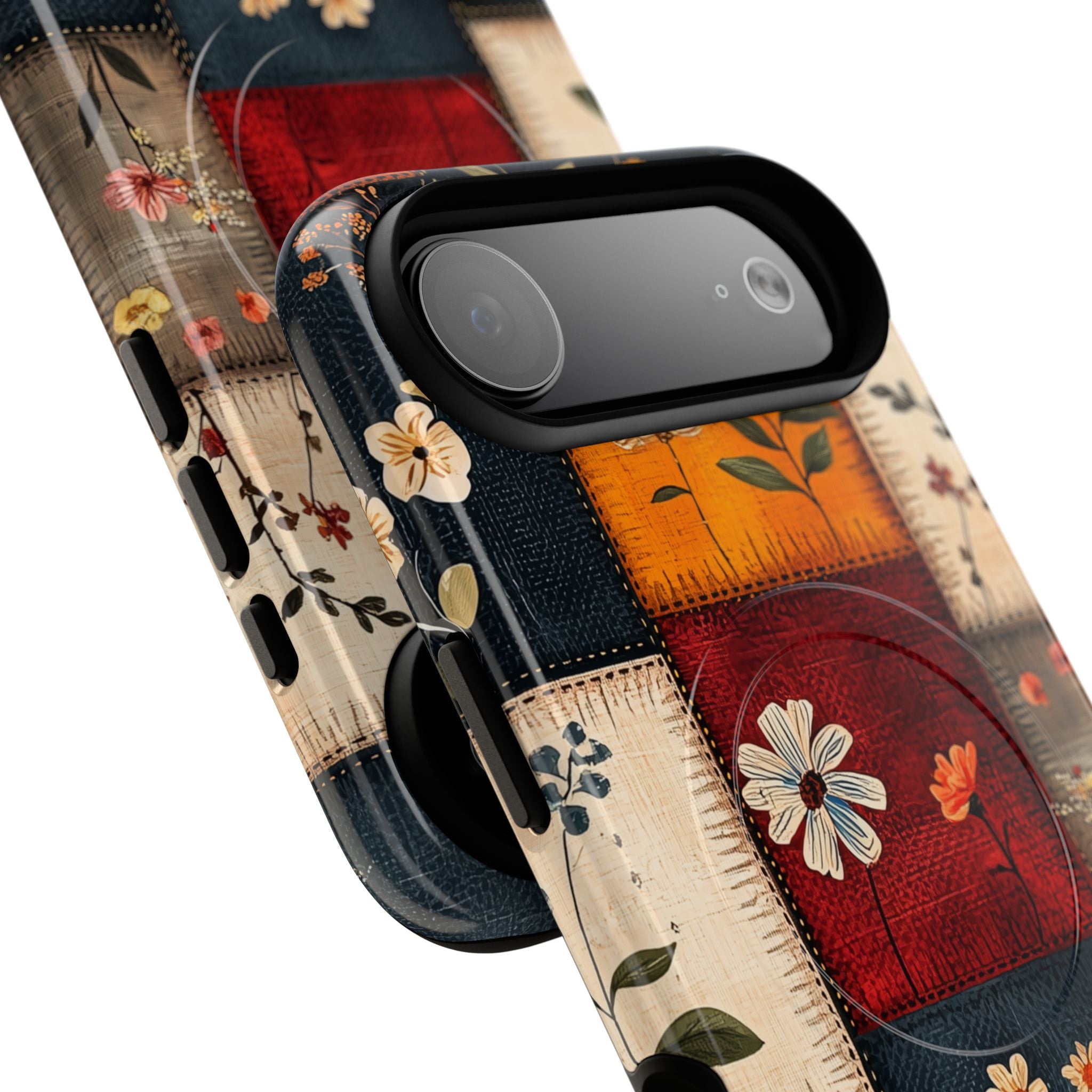 Patchwork Blooms iPhone 17 Air Case - Tough+