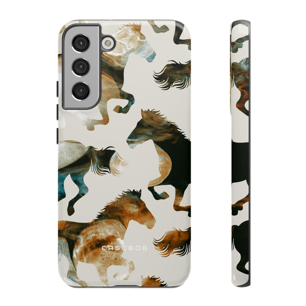 Tie Dye Horses - Protective Phone Case