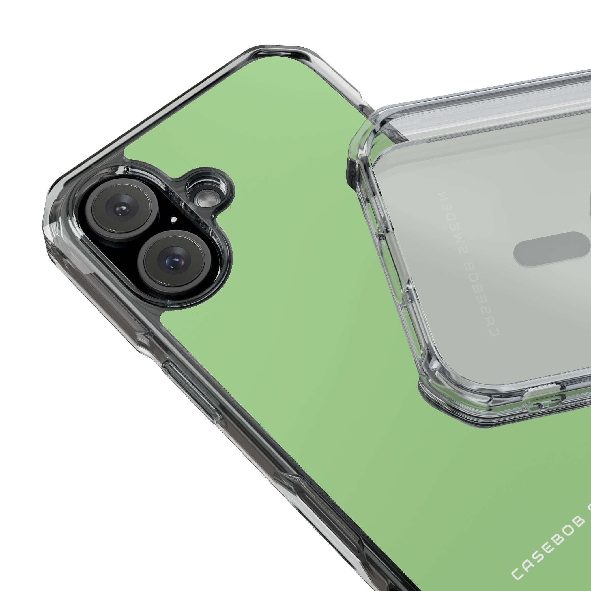 Pale Green iPhone 16 - Clear Impact Phone Case