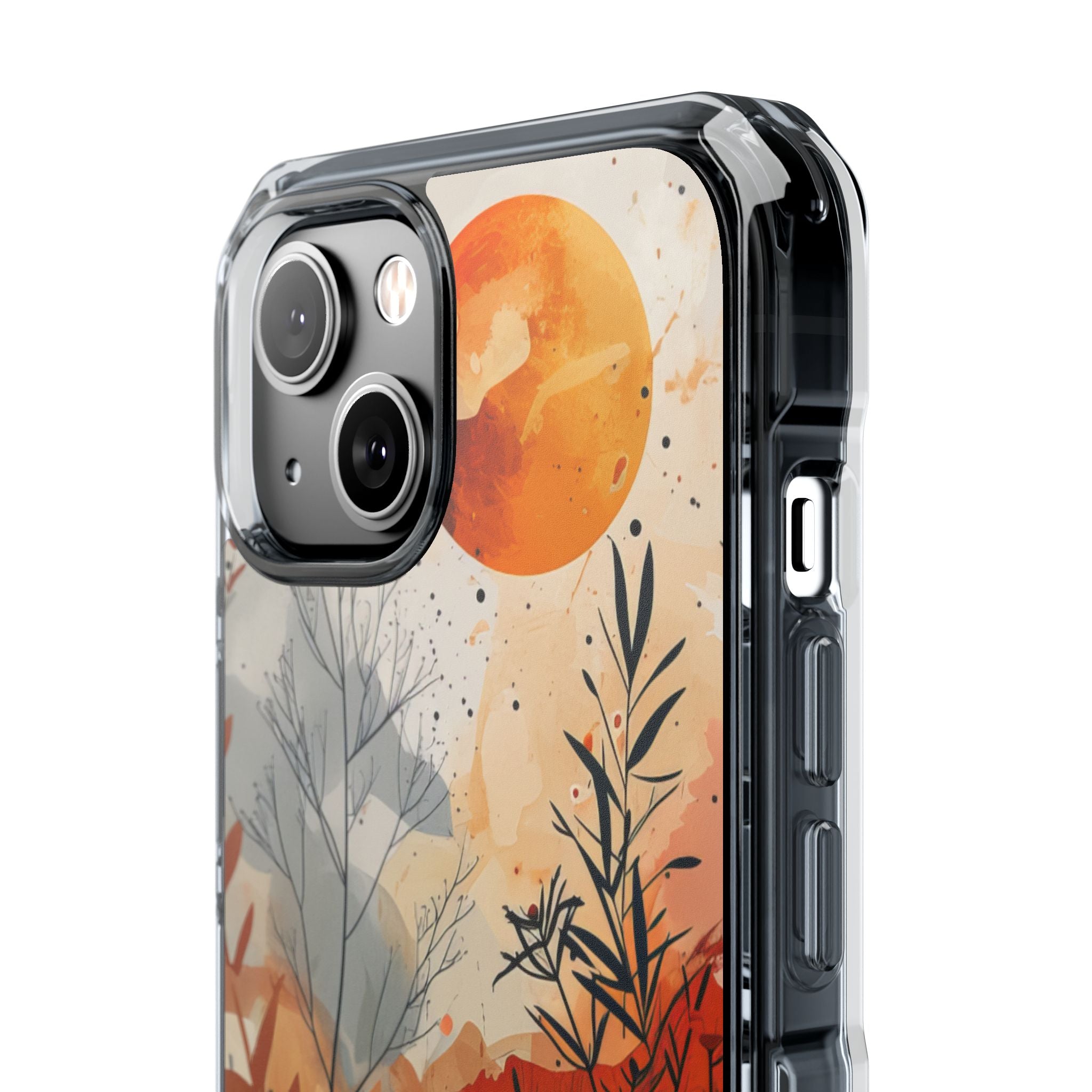 Orange Solstice iPhone 14 Case - Impact