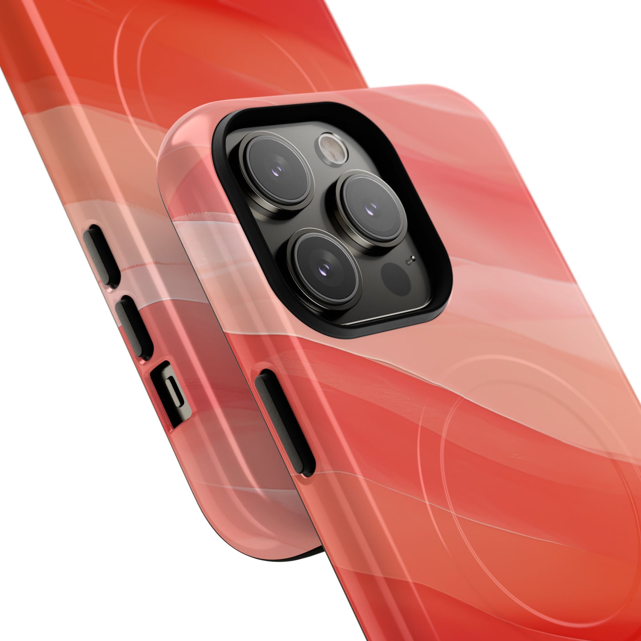 Flowing Coral Waves iPhone 14 - Tough+