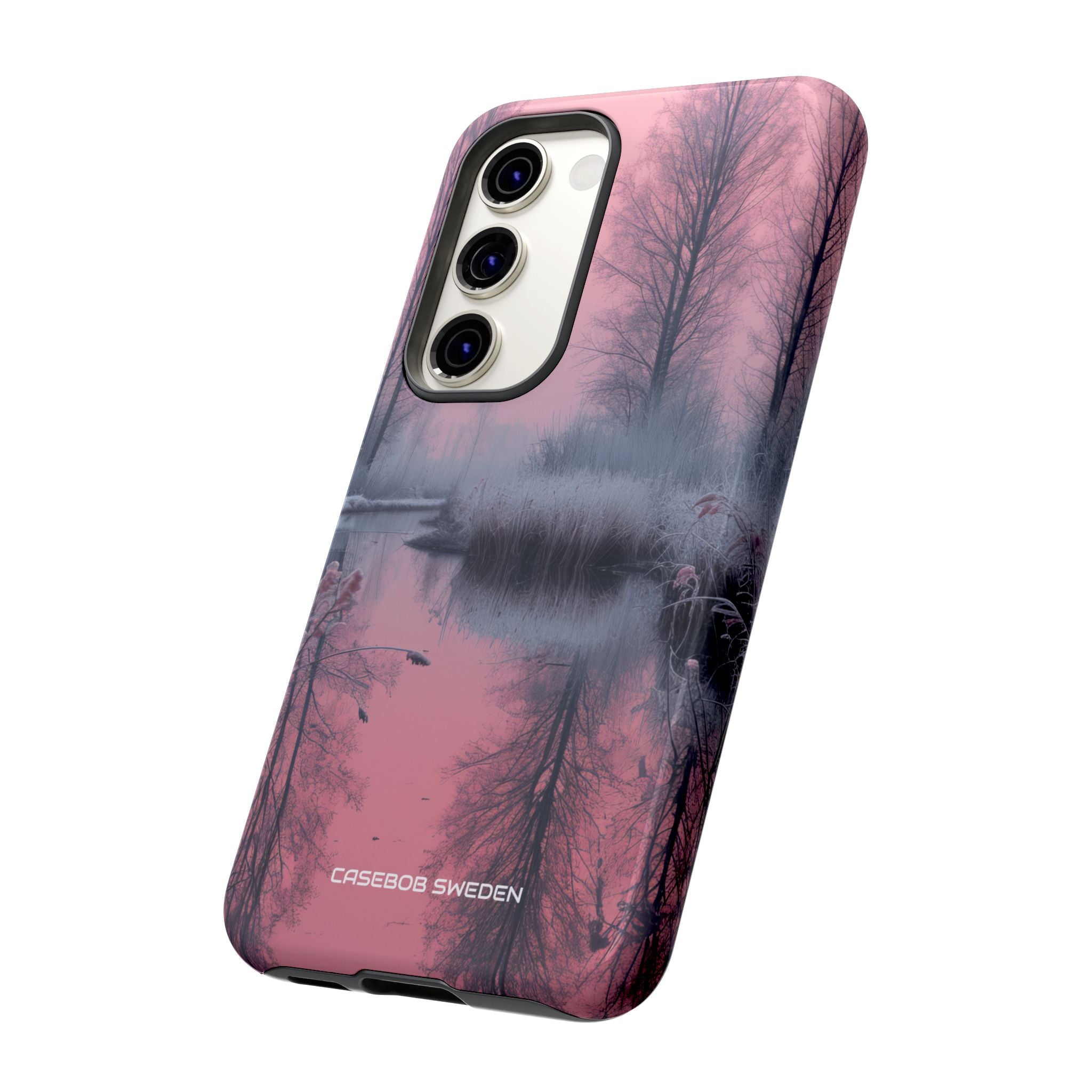 Pink Serenity Case - Tough Samsung S23 Phone Case