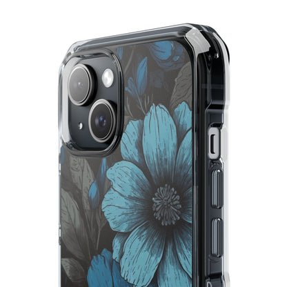 Blue Bloom iPhone 15 Case - Impact