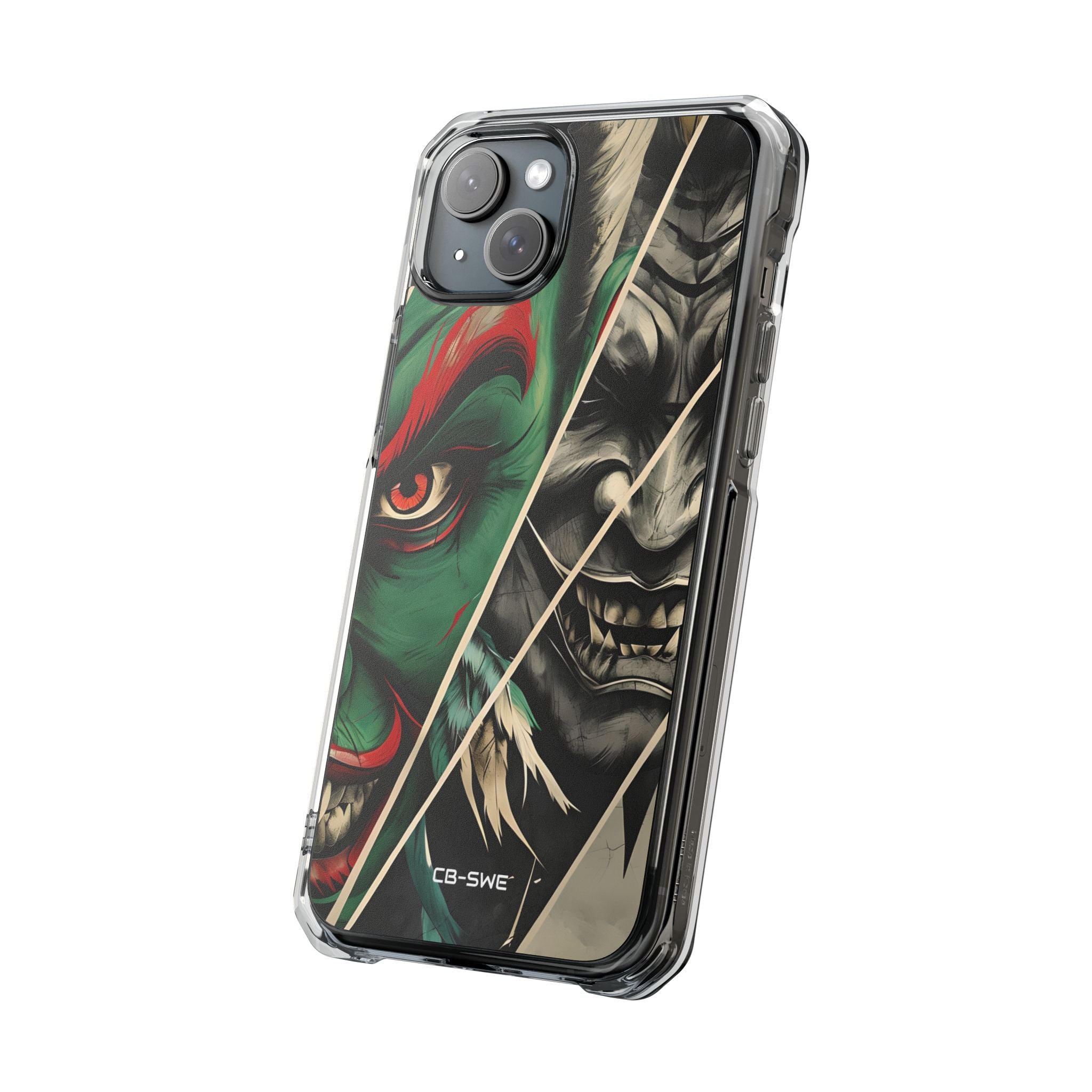 Demonic Panels Clash iPhone Case - Impact