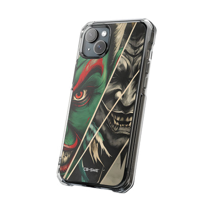 Demonic Panels Clash iPhone Case - Impact
