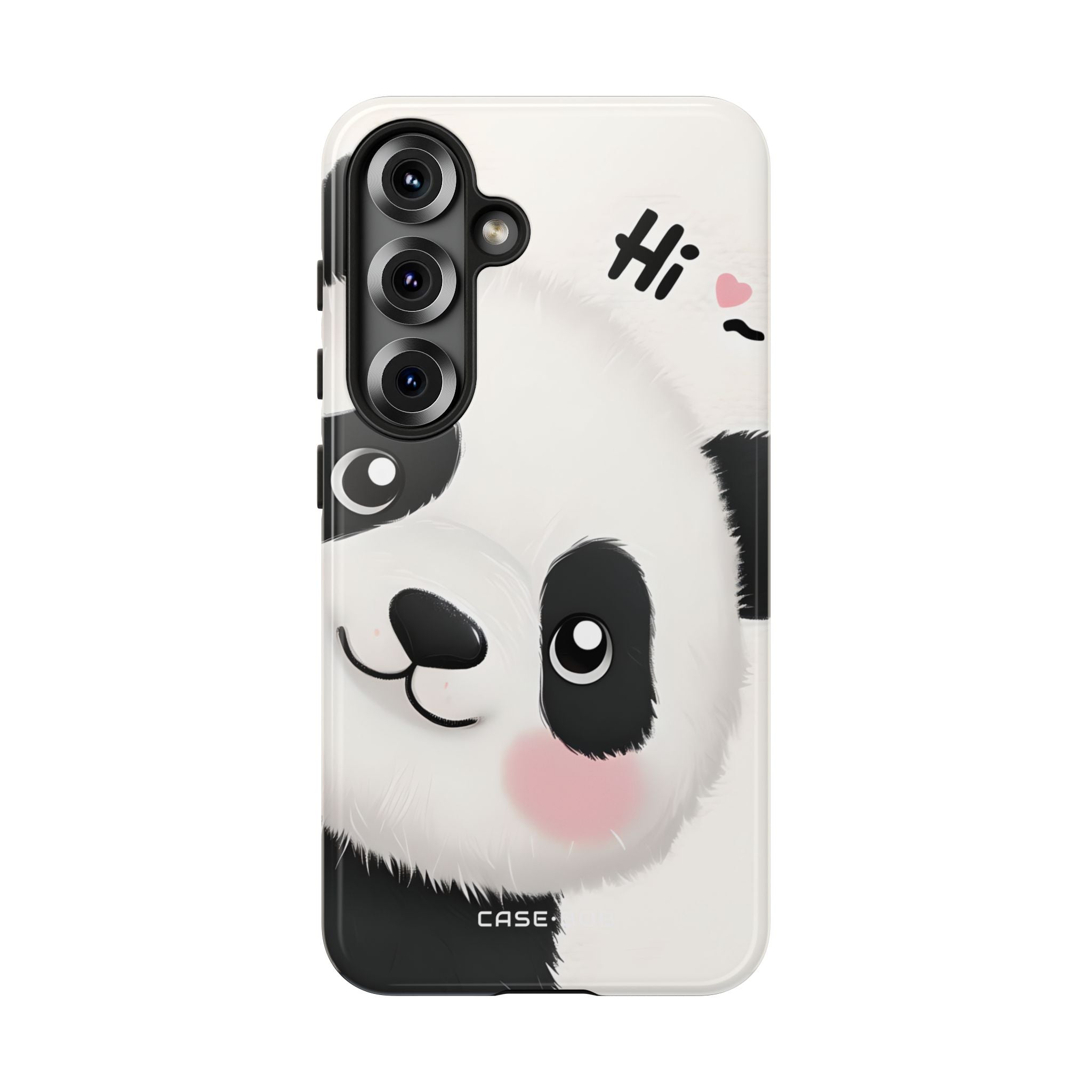 Panda Glow Samsung S25 Case - Tough