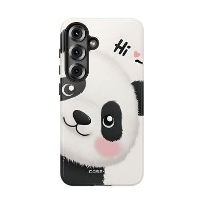 Panda Glow Samsung S25 Case - Tough
