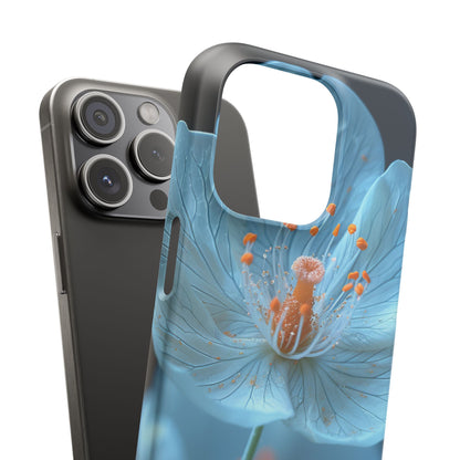 Luminous Flower Essence iPhone 15 - Slim Phone Case