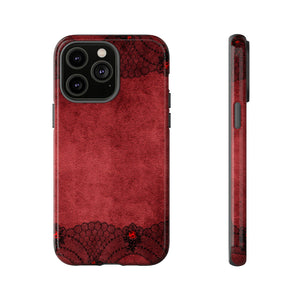 Flutterse Gothic Flower - Protective Phone Case