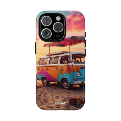 **Van Rests at Shore** - iPhone Case