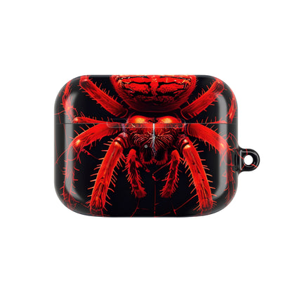 Crimson Spiderweb - AirPods Case