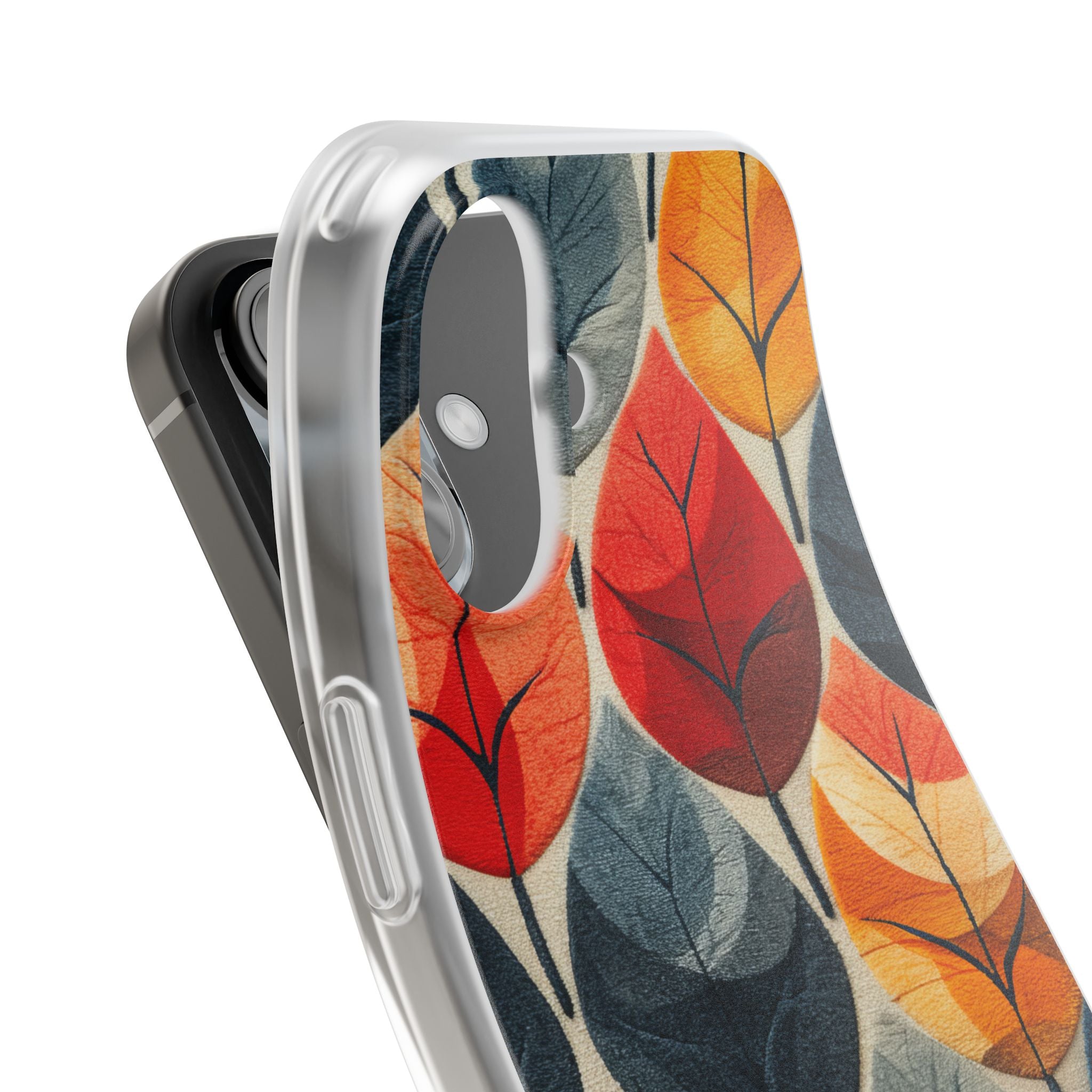 Autumn Leaf Design - Flexi iPhone 16 Phone Case