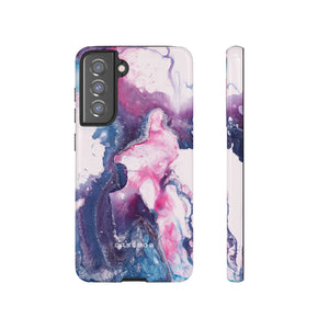 Blue & Pink Art - Protective Phone Case