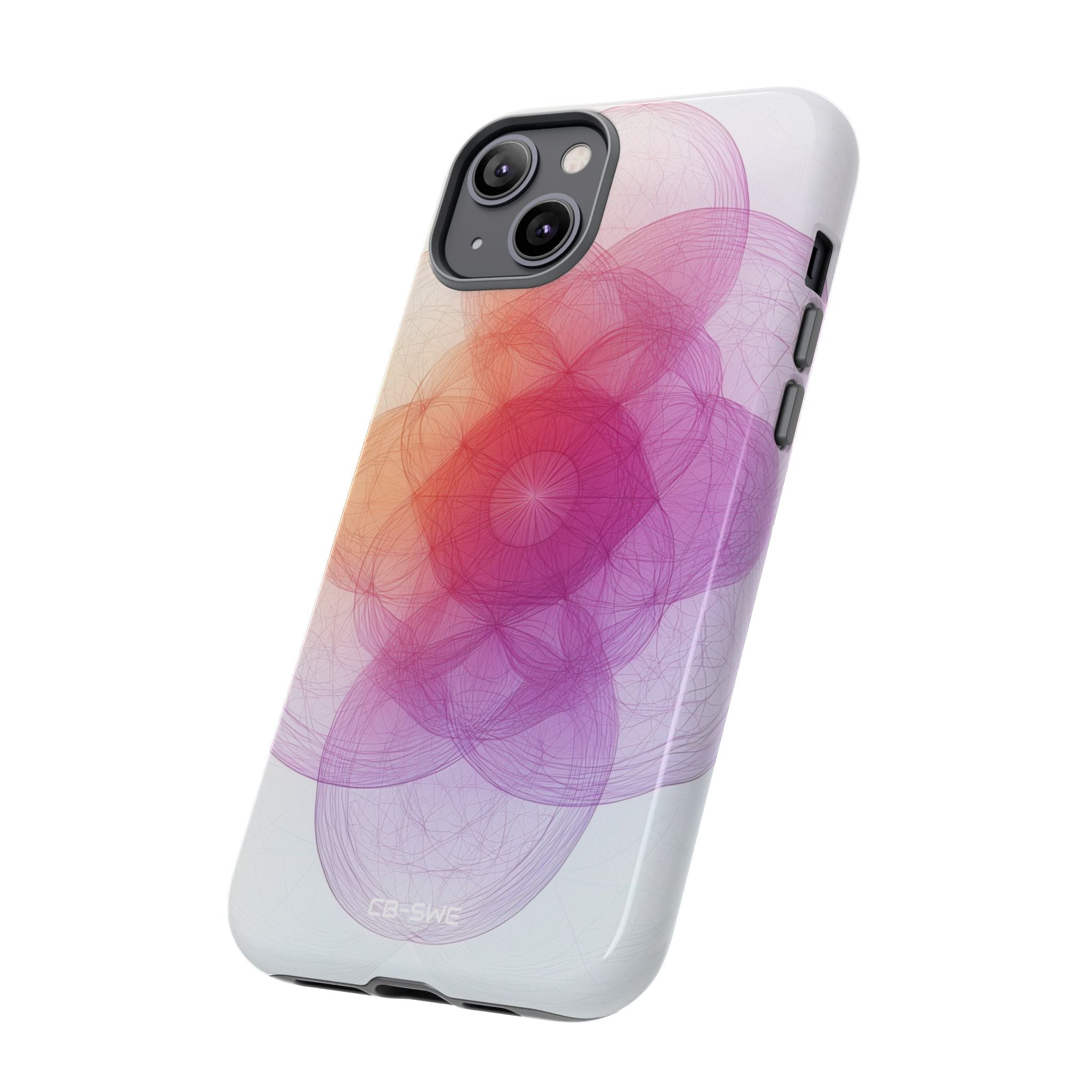 Radiant Circles Expand - iPhone Case