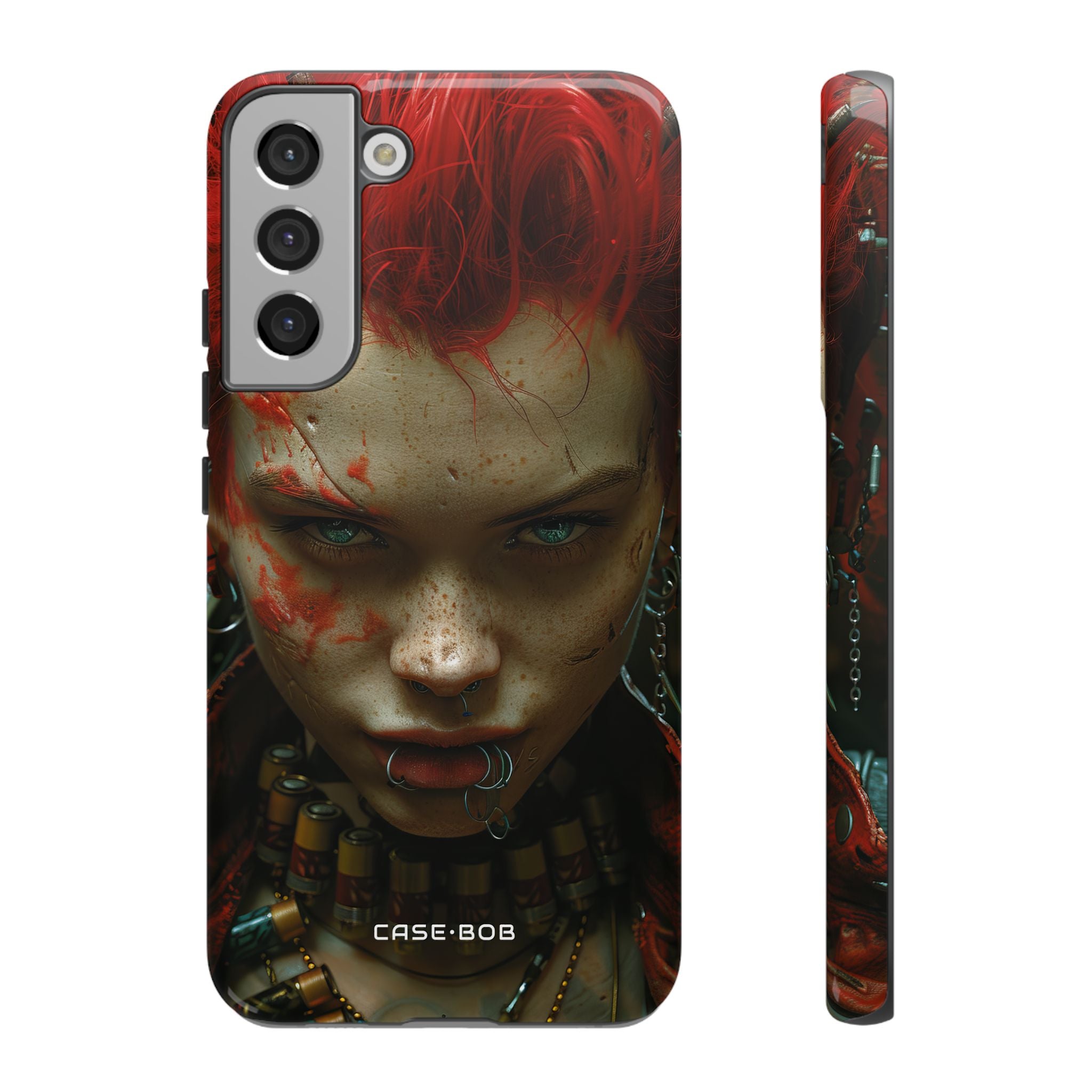 Red Spike Gaze Samsung S22 Plus Case - Tough