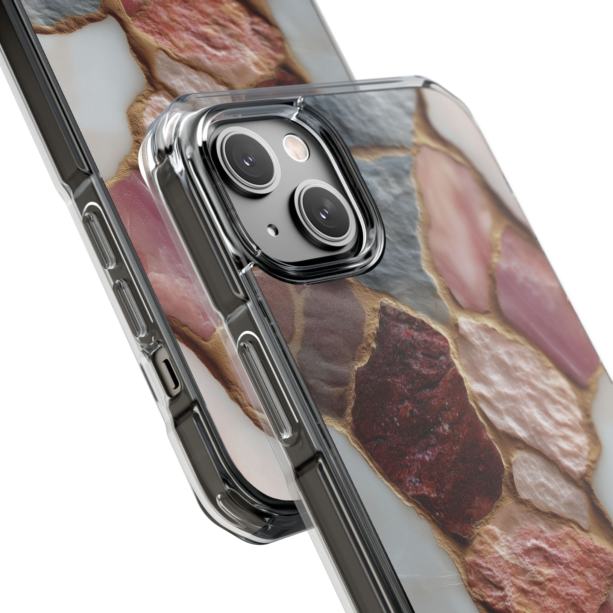 Textured Stones Dance iPhone Case - Impact