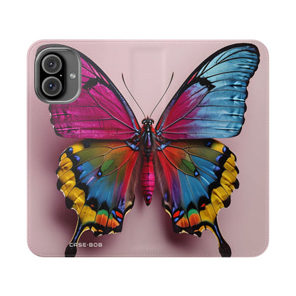 Vibrant Monarch - iPhone 16 Plus Case - Wallet