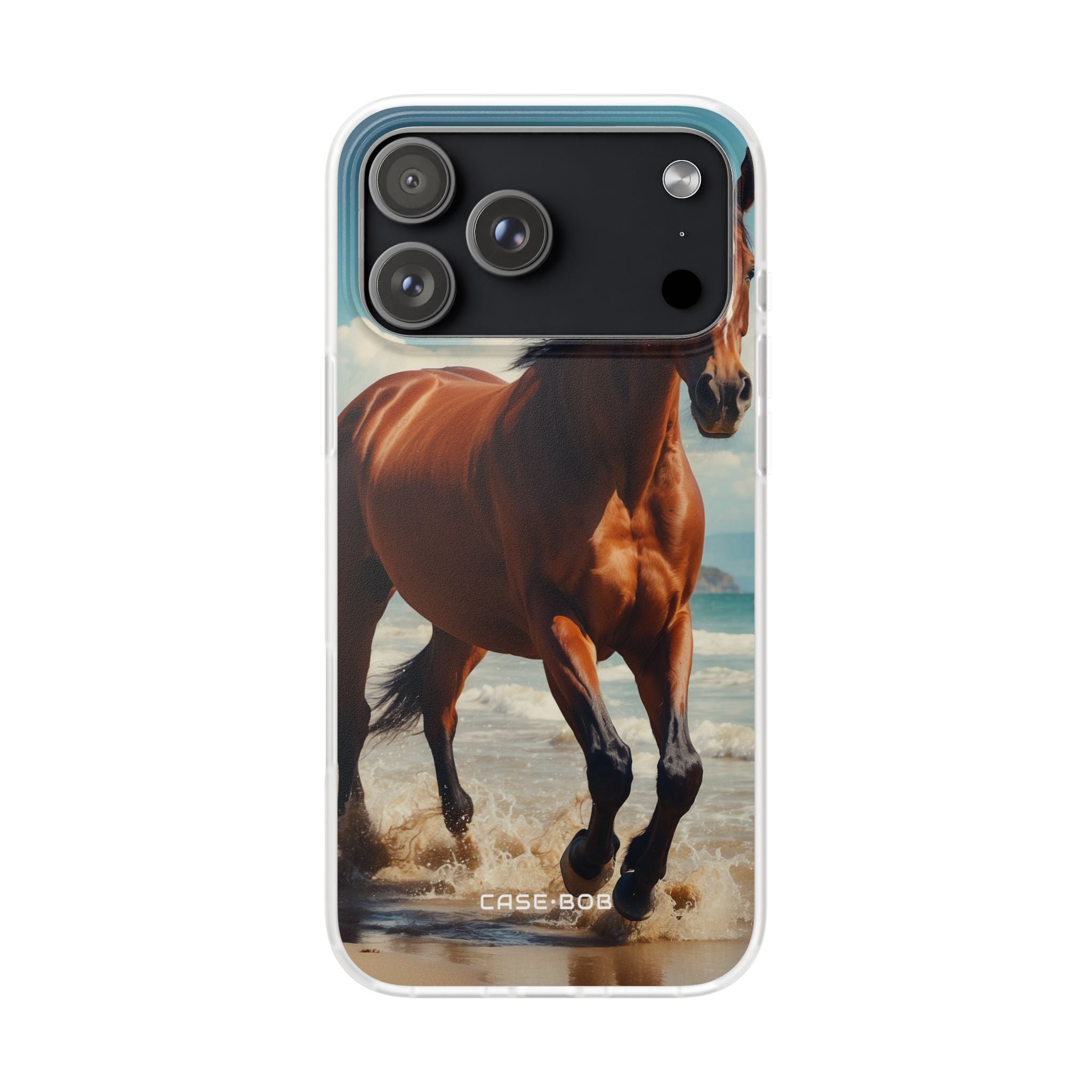Blazing Horse iPhone 17 Pro Max Case - Soft