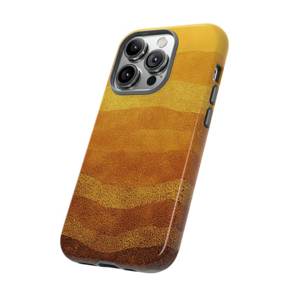 Sunset Gleam: Radiant Gradient - Protective Phone Case