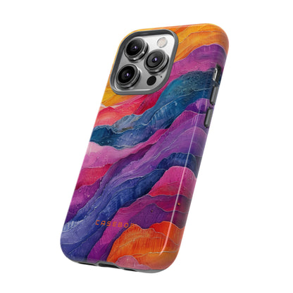 Pastel Wave Serenity - Protective Phone Case