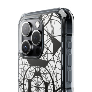 Geometric Hypnosis - Phone Case for iPhone (Clear Impact - Magnetic)