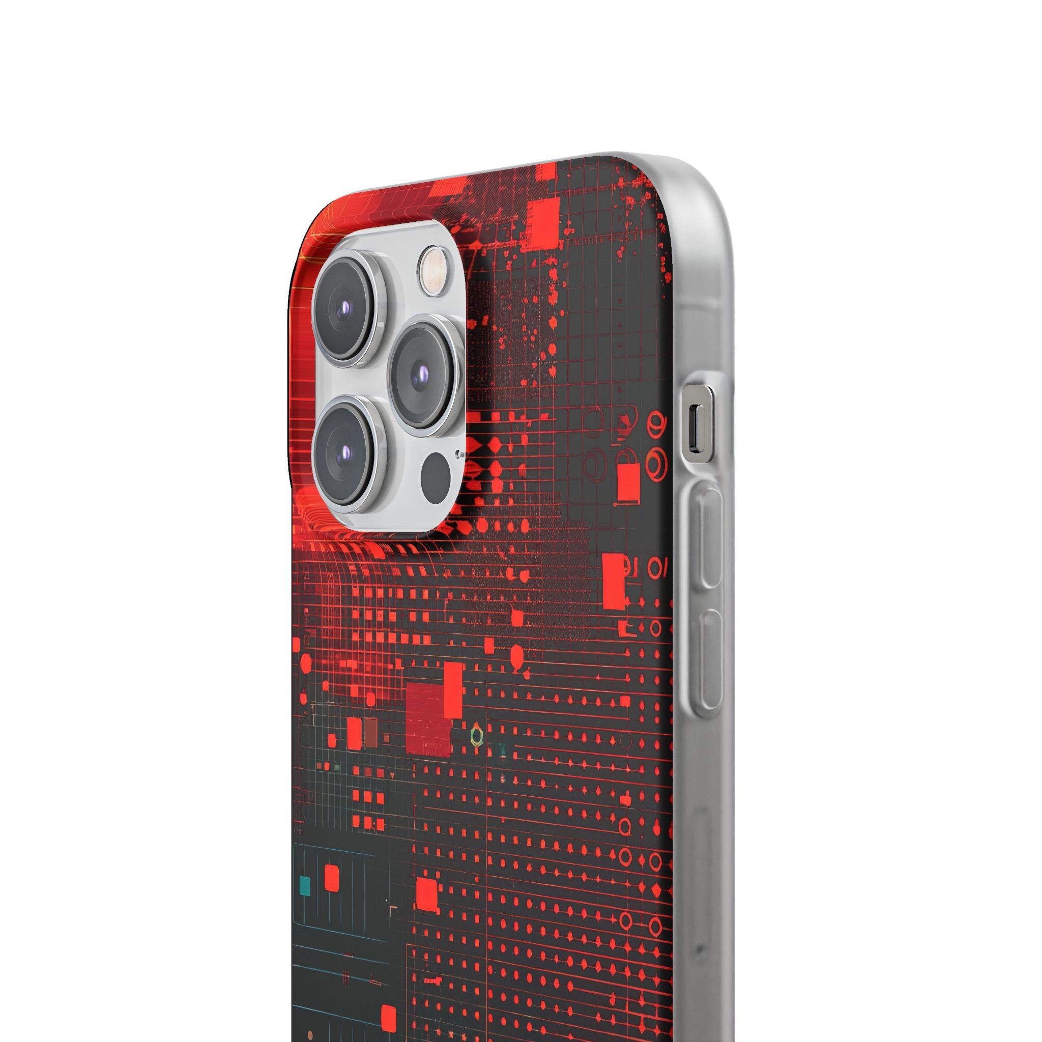 Grid Fusion iPhone 14 Pro Max Case - Soft