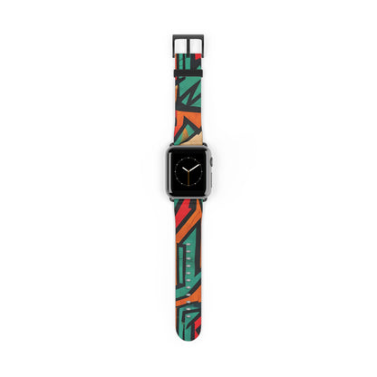 Jagged Flame - Watch Band