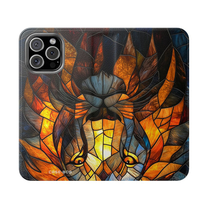 Flame Lion - iPhone 16 Max Case - Wallet