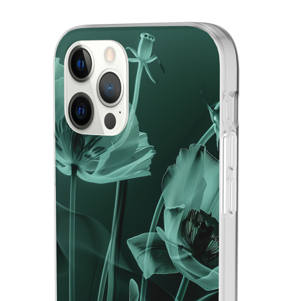 Botanische Transparenz | Flexible Handyhülle für iPhone