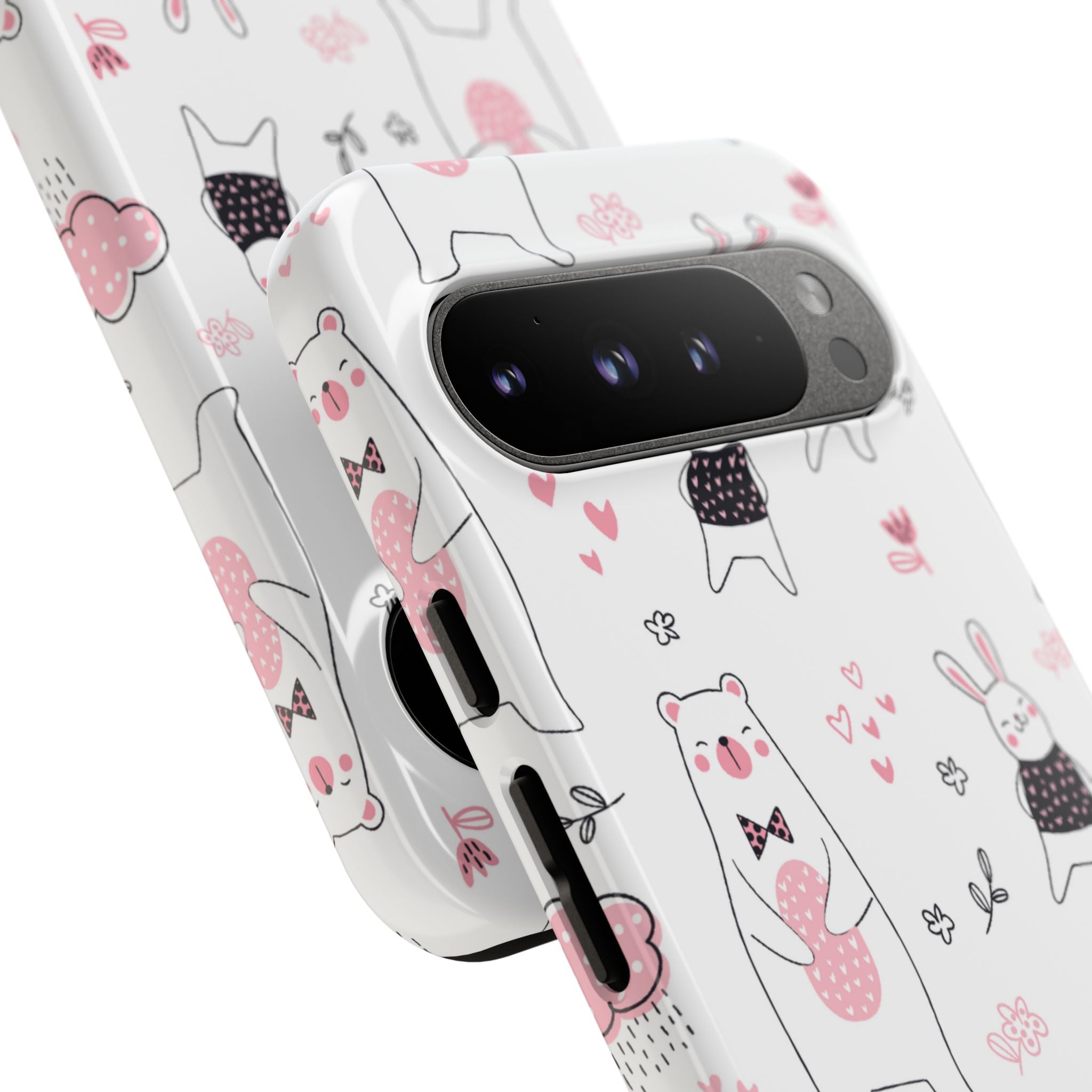 Bears Dance Playfully - Google Pixel Case