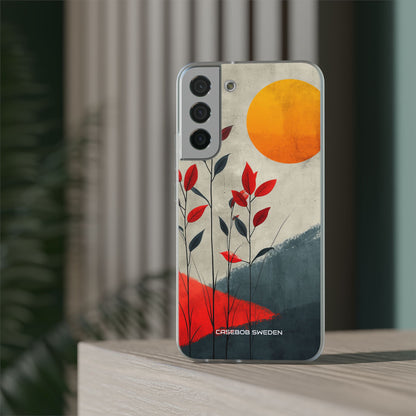 Gray Sunscape - Flexi Samsung S22 Phone Case