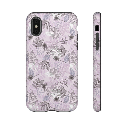 Purple Leaf - Protective Phone Case