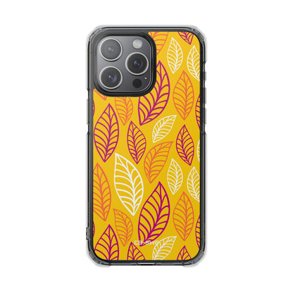 Vibrant Leaf Symphony iPhone Case - Impact