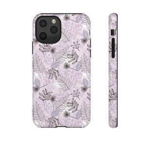 Purple Leaf - Protective Phone Case