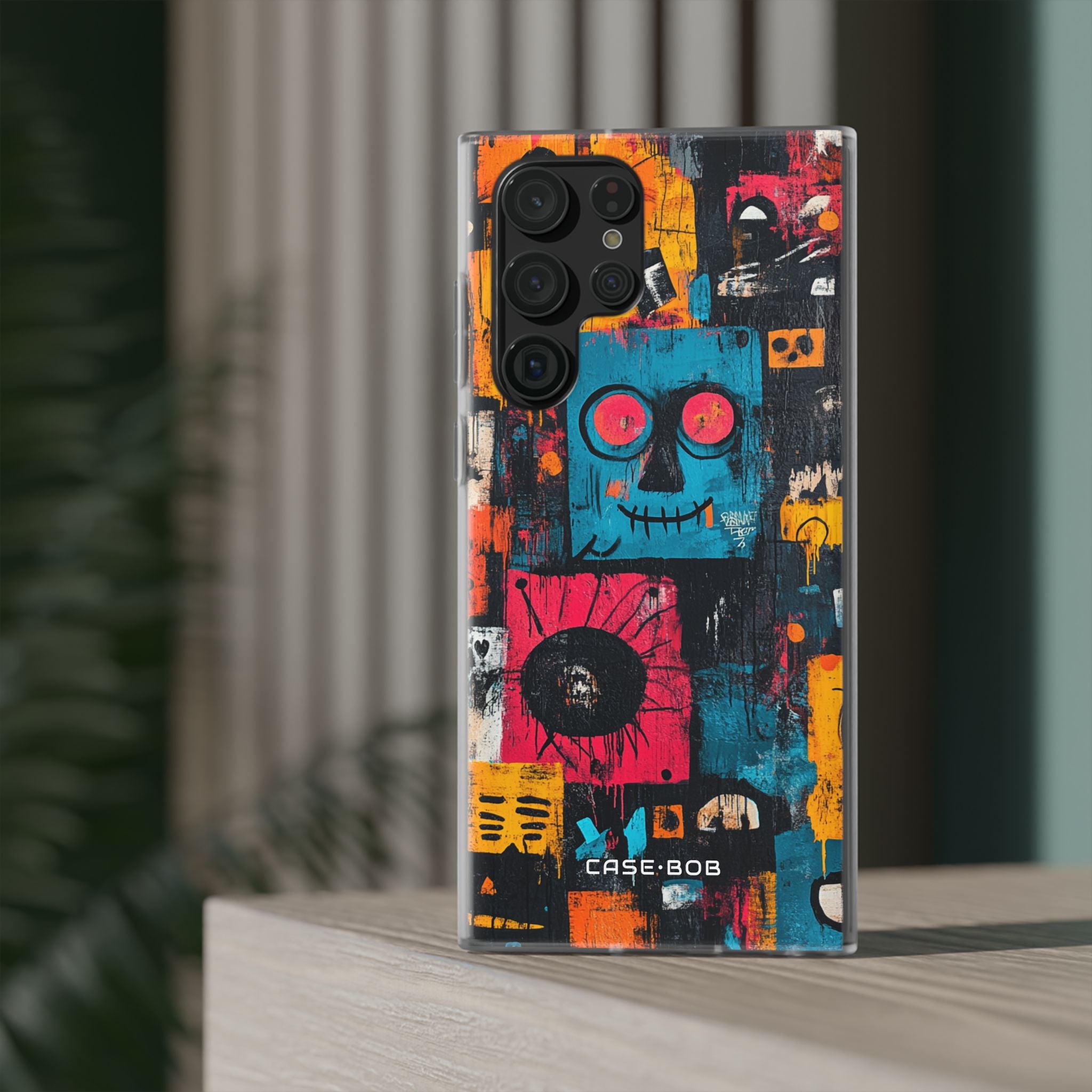 Blue Stitch Smile Samsung S22 Ultra Case - Soft