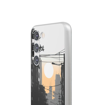 Urban Serenity Glow | Flexible Phone Case for Samsung Galaxy