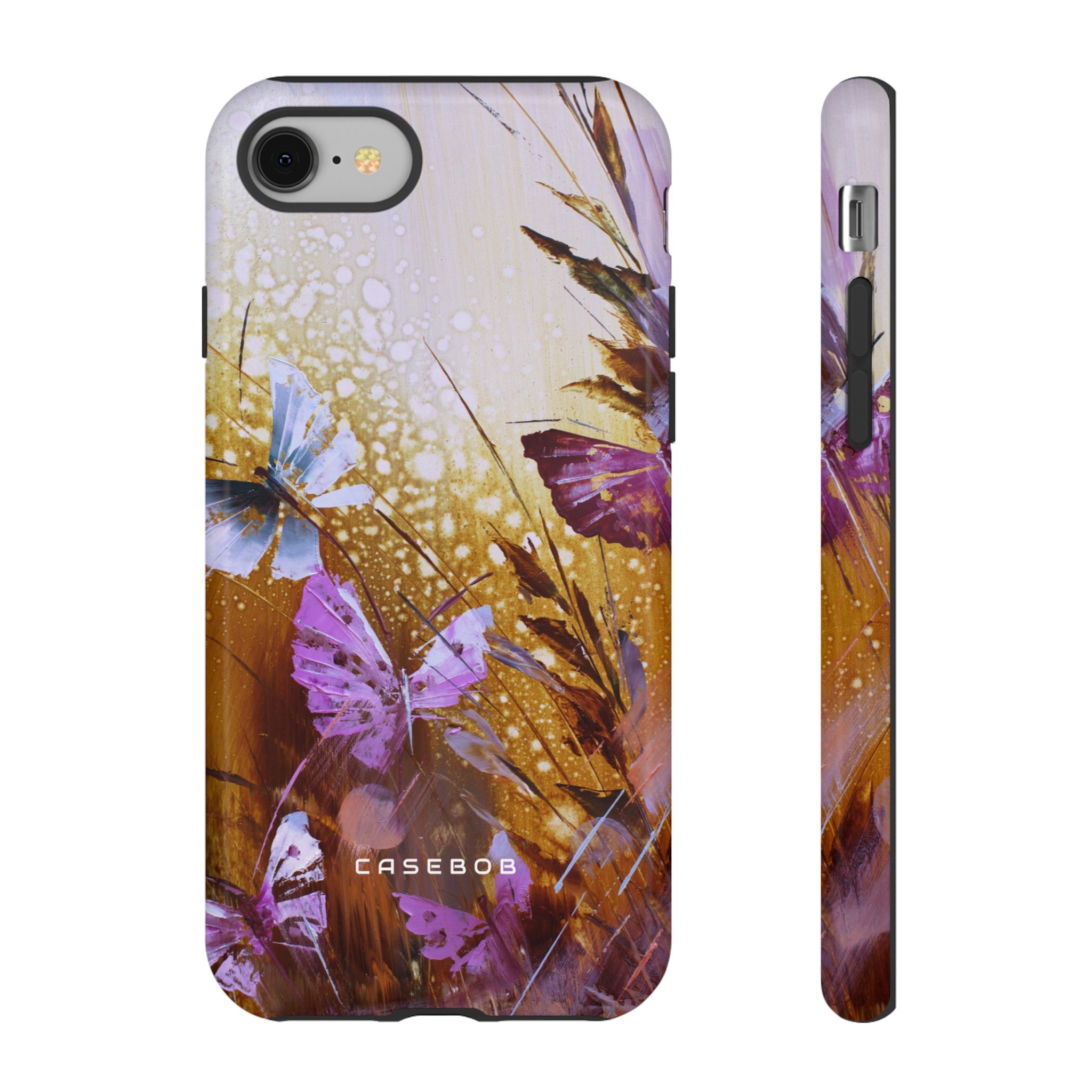 Butterflies Painting - Protective Phone Case