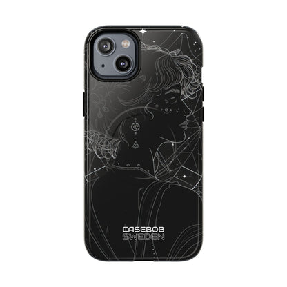 Celestial Bloom Silhouette iPhone 14 - Tough+
