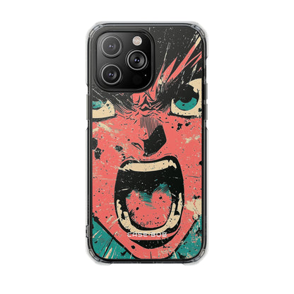 Screaming Face Pink iPhone 14 Pro Max Case - Impact