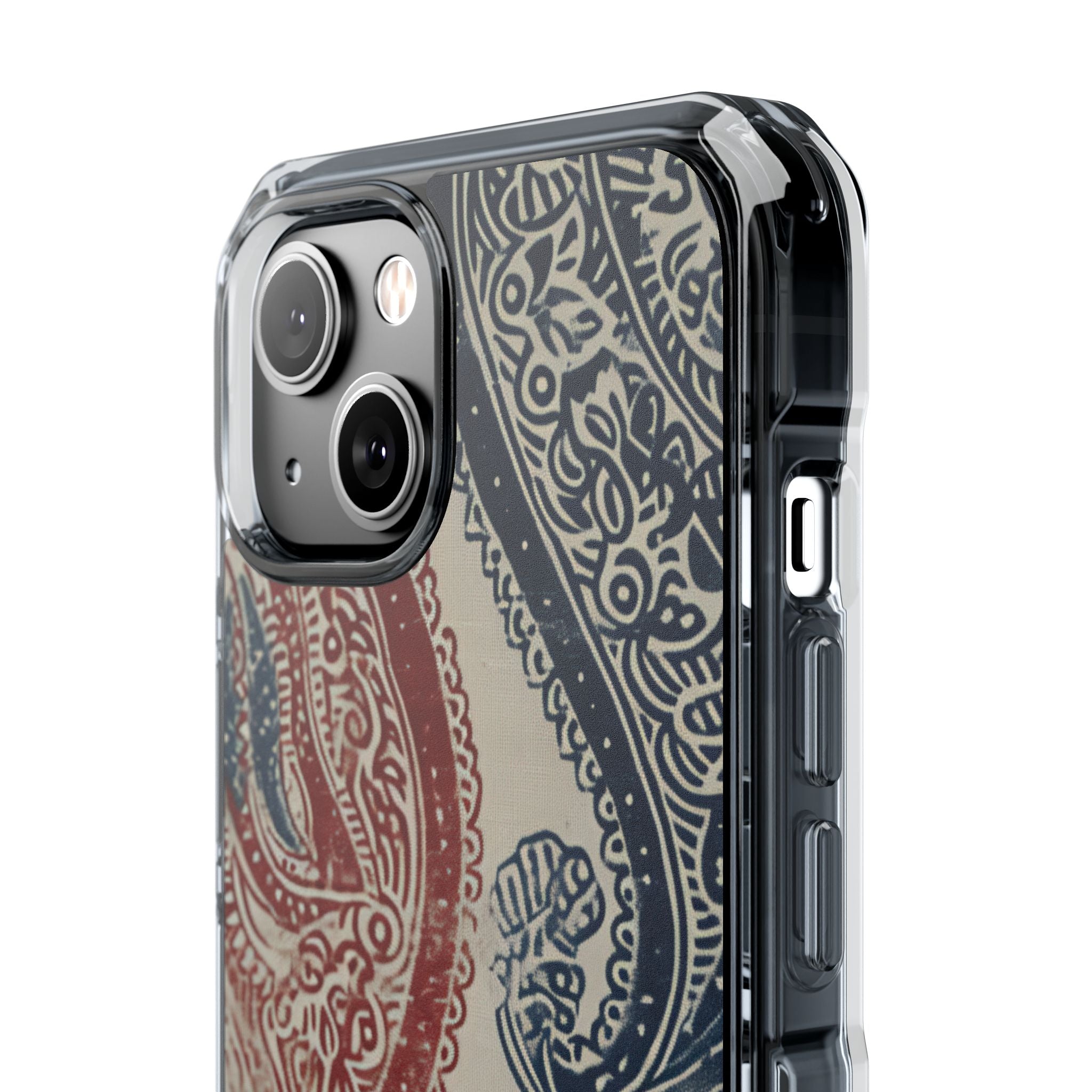 Ornate Paisley Swirl iPhone 14 - Impact Clear+