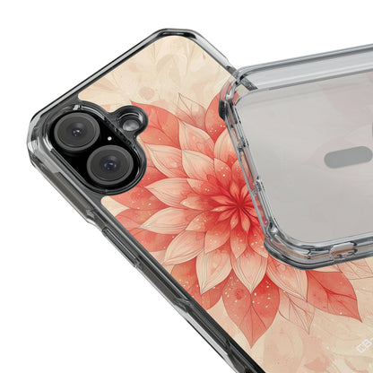 Floral Harmony Glows iPhone Case - Impact