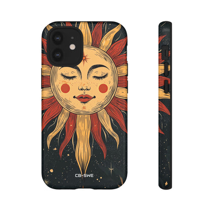 Sunshine Embraces Stars - iPhone Case