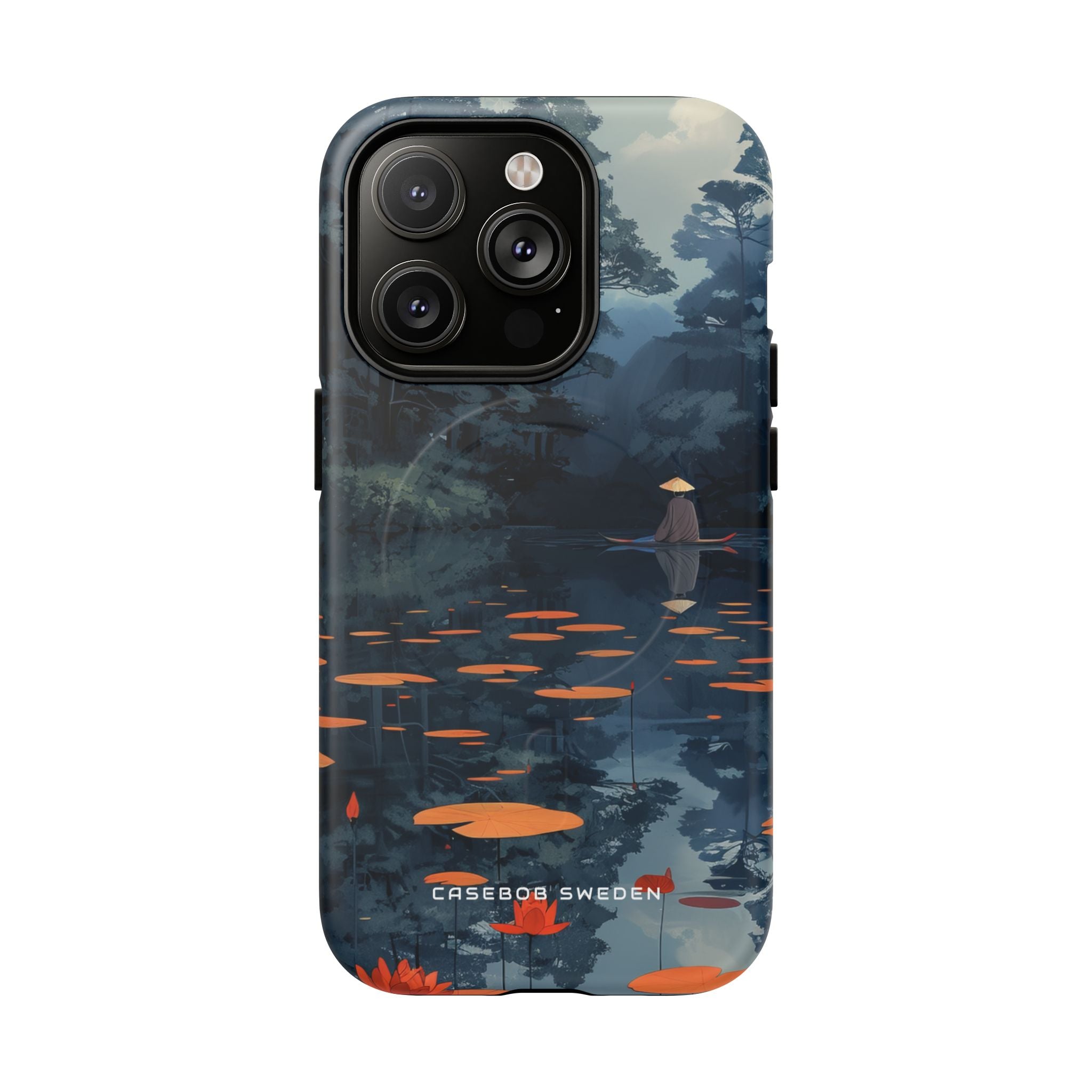 Tranquil Lotus Reflections iPhone 14 | Tough+ Phone Case