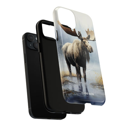 Moose Reflection iPhone 15 Plus Case - Tough+